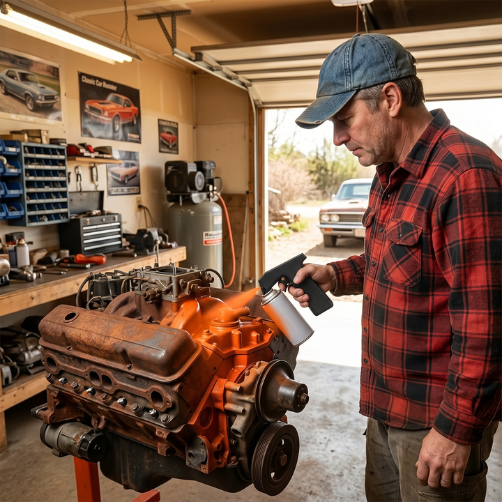 Gripfire™ – Snap-On Spray Gun Handle for Any Can