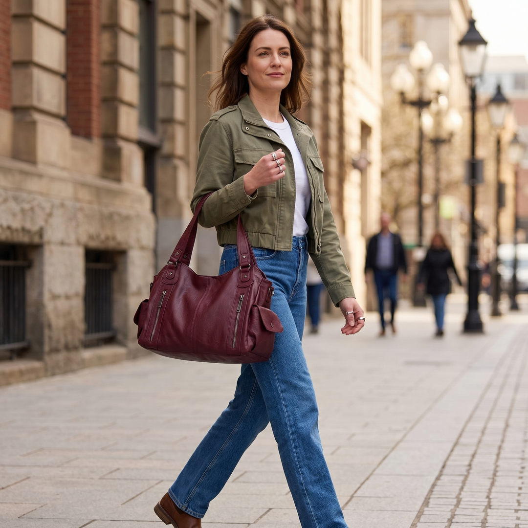Launa™ – Soft Hobo Shoulder Bag