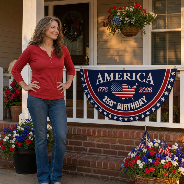 Libertara™ – 250th Anniversary America Fan Flag