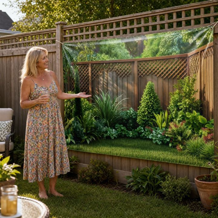 Verdara™ – Lush Garden Backdrop Banner