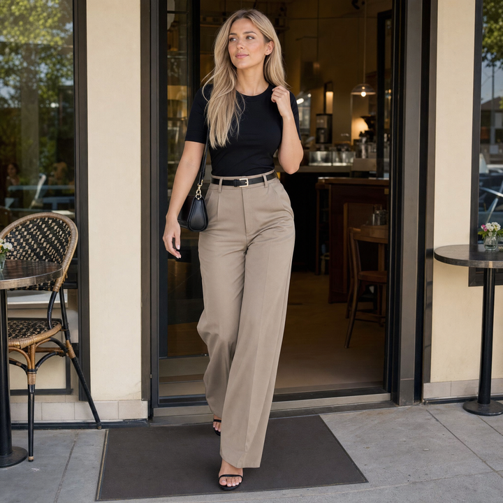 Velora™ — High-Waist Wide-Leg Trousers for Effortless Polish