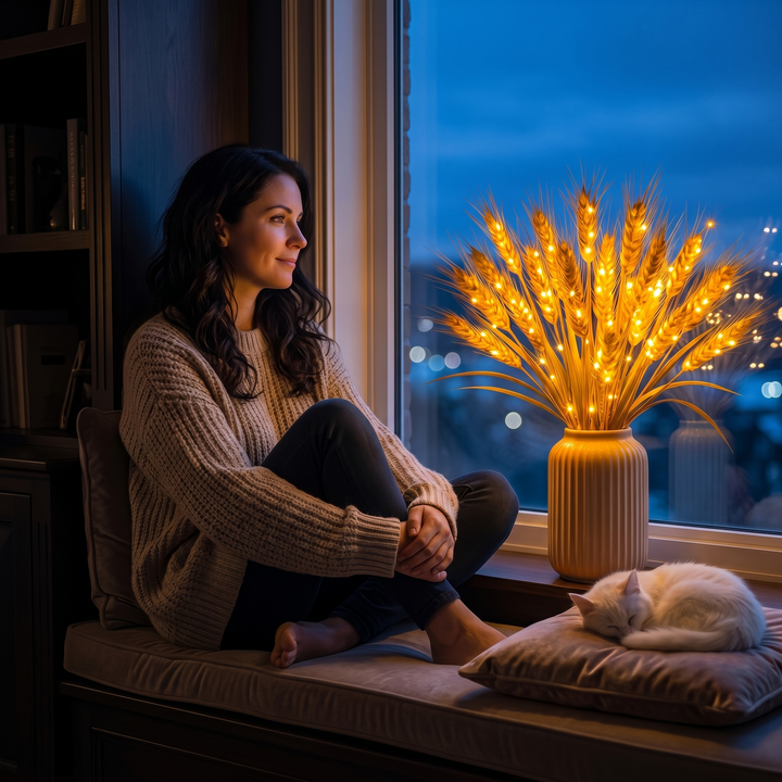 Lumenwheat™ – Glowing Wheat Centerpiece Light