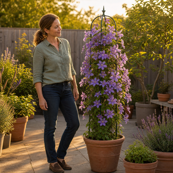 Floretta™ - Garden Obelisk Trellis for Climbing Plants