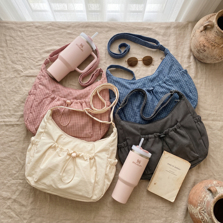 Nela™ Slouchy Hobo Crossbody Bag