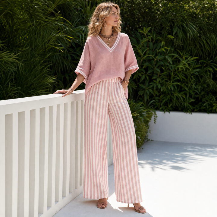 Lorna™ – Airy Linen Two-Piece Set