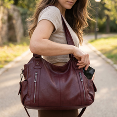 Launa™ – Soft Hobo Shoulder Bag
