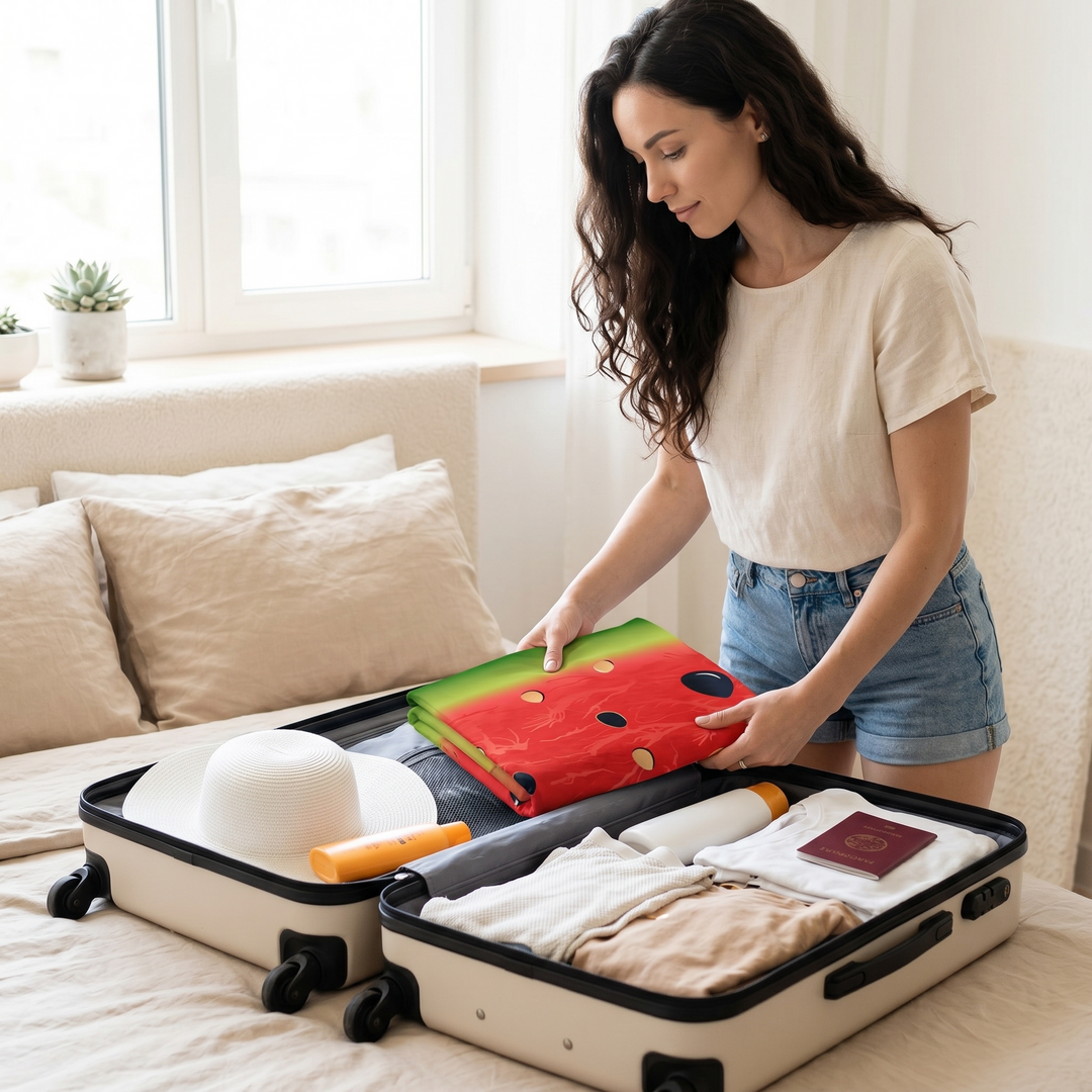 Sandela™ – 2-in-1 Beach Towel & Tote
