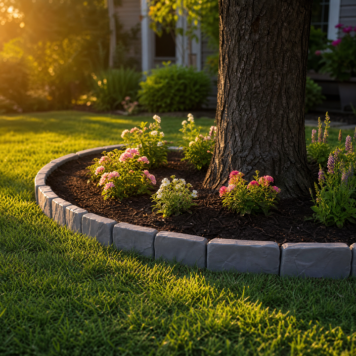 Lawnframe™ – Hammer-In Stone Garden Edging