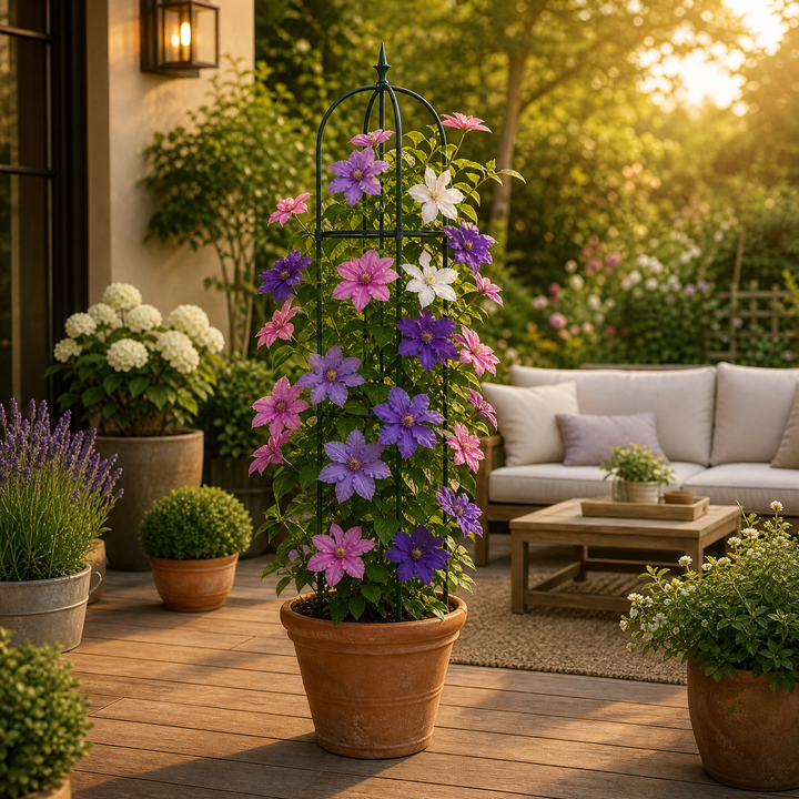 Floretta™ - Garden Obelisk Trellis for Climbing Plants