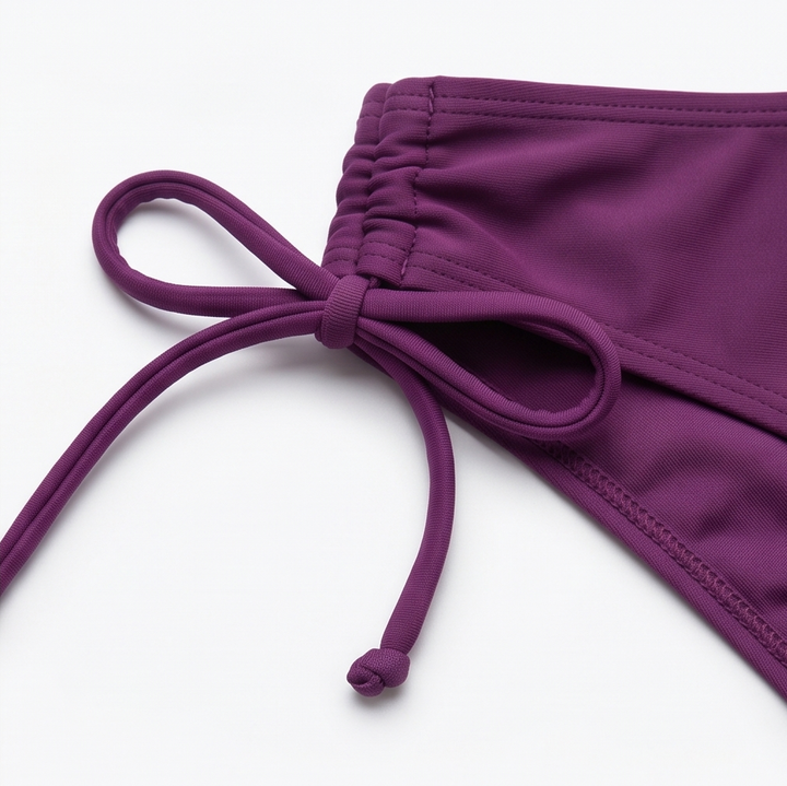 Lilybella™ – Lily Print Halter Bikini for Beach Days