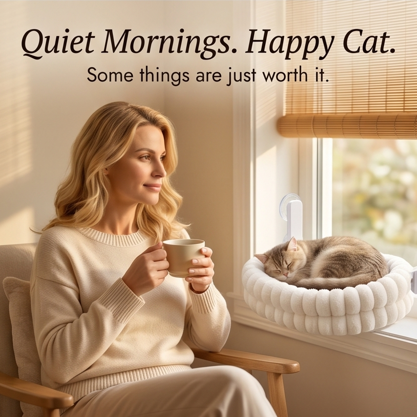 Lumiclaw™ – Foldable Window Cat Bed