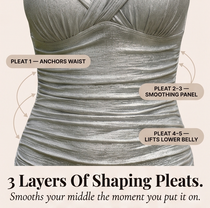 Lunavia™ – Shimmer Tummy-Control Swimsuit