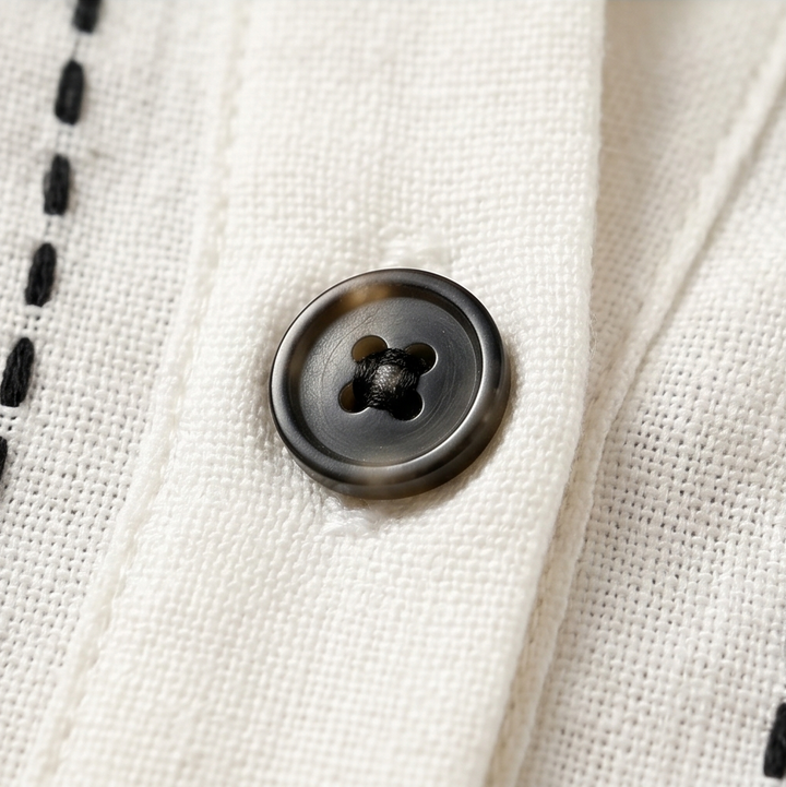 Lunavia™ – Stitched Henley Top