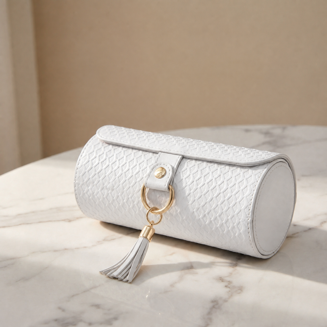 Velora™ – 3 Tier Travel Jewelry Roll
