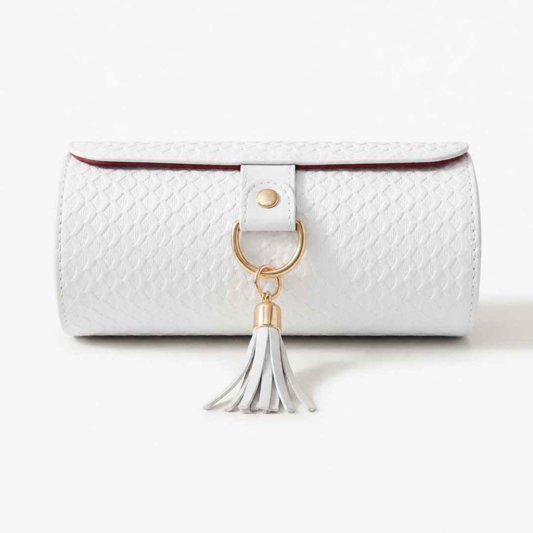Velora™ – 3 Tier Travel Jewelry Roll