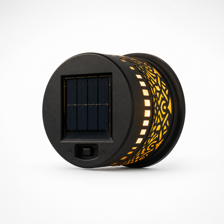 Lumara™ – Solar Mandala Wall Light Outdoor Garden Fence Projector