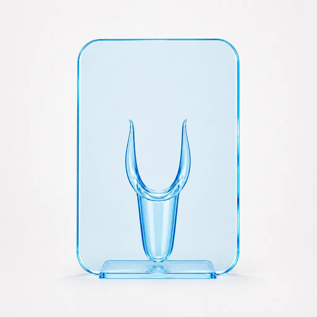 Belavera – Clear Acrylic Frame Vase for Flowers, Modern Picture