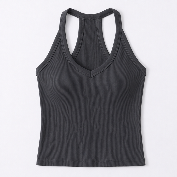 Lunella™ Ribbed V-Neck Tank