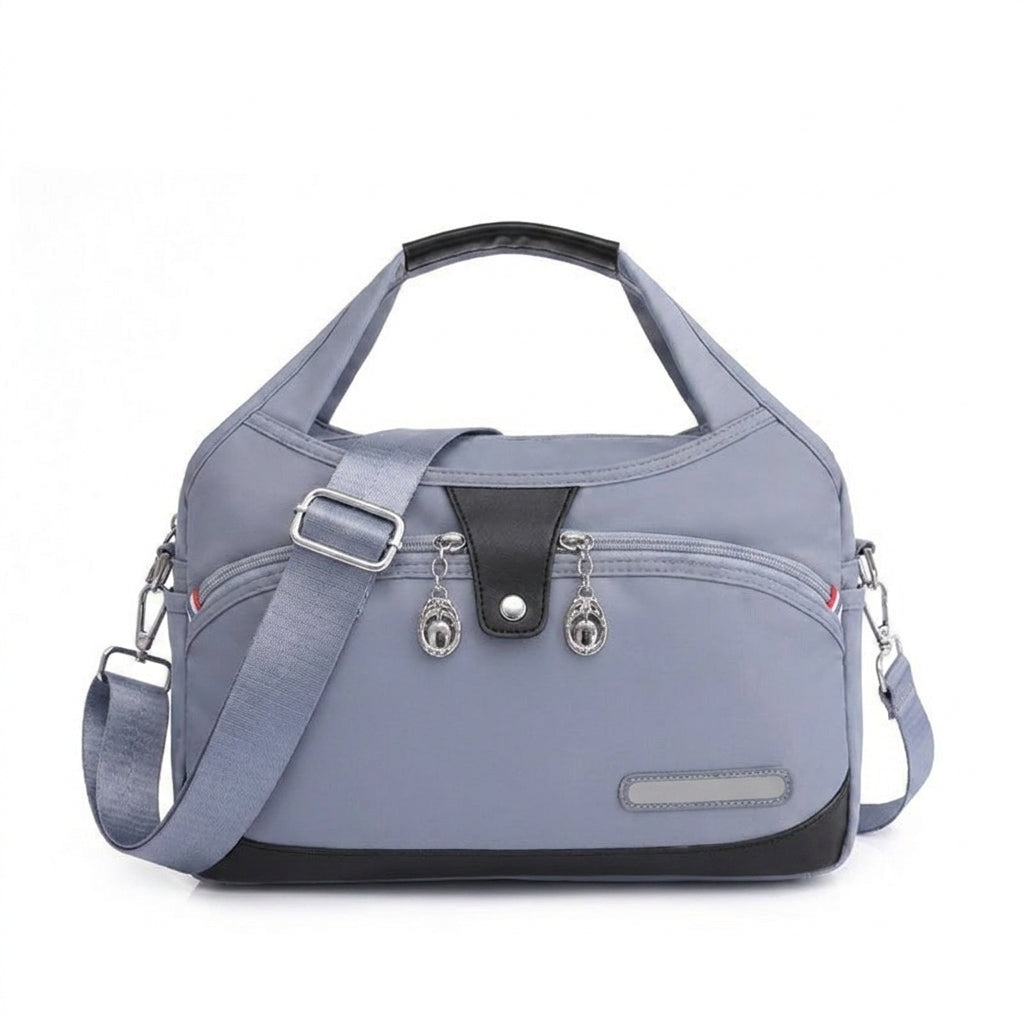 Carryella™ – Multi-Pocket Shoulder Bag with Anti-Theft Design