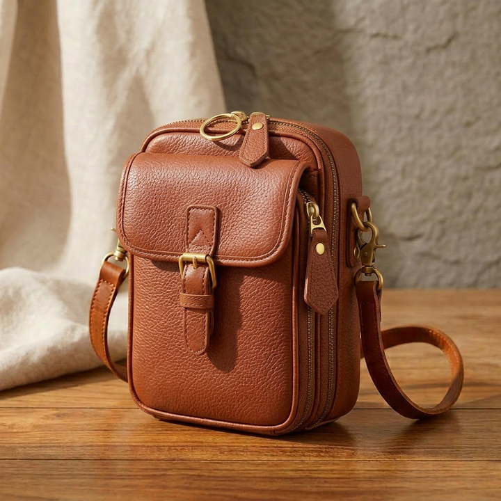 Carrina™ – Compact Crossbody Bag with Built-In Wallet