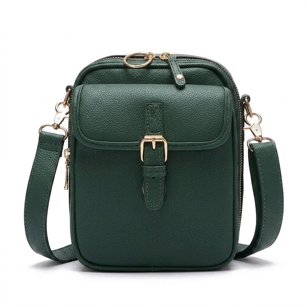 Carrina™ – Compact Crossbody Bag with Built-In Wallet