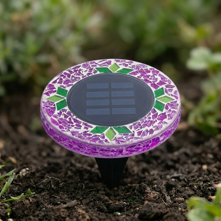 Glowmara™ – Decorative Mosaic Solar Path Lights