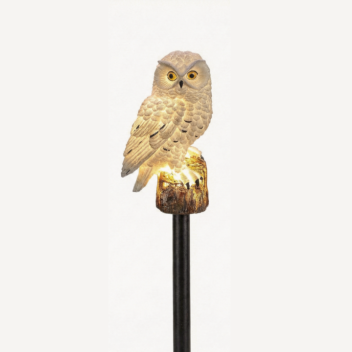 Lumora™ – Solar Owl Garden Light for Magical Dusk Glow