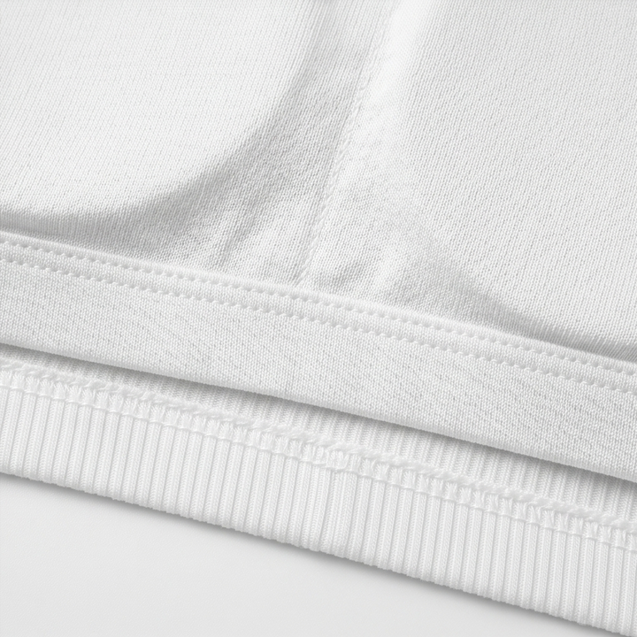 Lunella™ Ribbed V-Neck Tank with Built-In Bra
