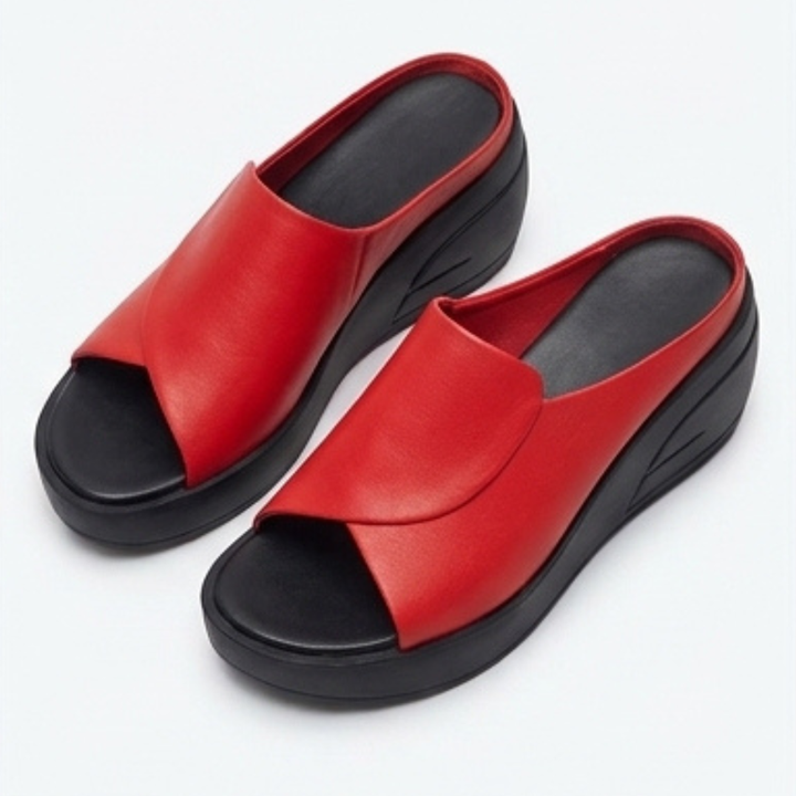 Luneva™ - Cushioned Wedge Sandals for Wide Feet