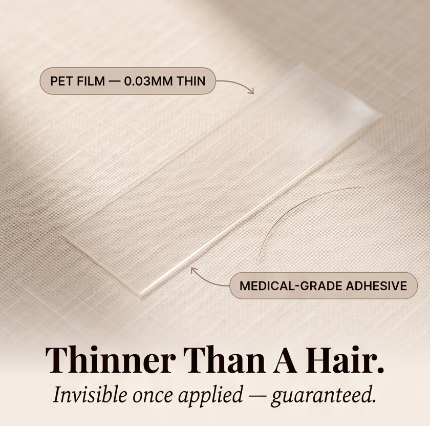 Stayza™ – Invisible Fashion Tape for Necklines and Hems