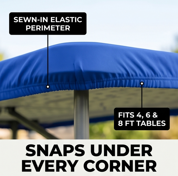 Tabliq™ – Stretch Tablecloth with Elastic Edges