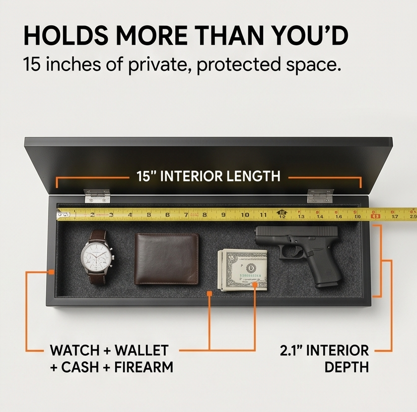 Vaultedge™ - Floating Wall Shelf with Hidden Compartment