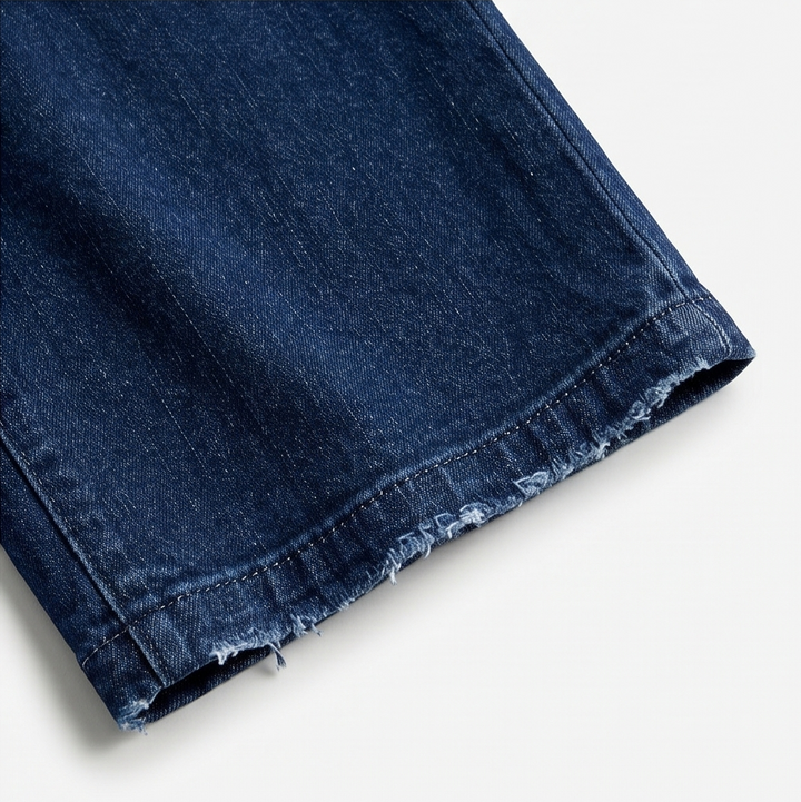 Vellora™ – Patch-Pocket Wide-Leg Jeans