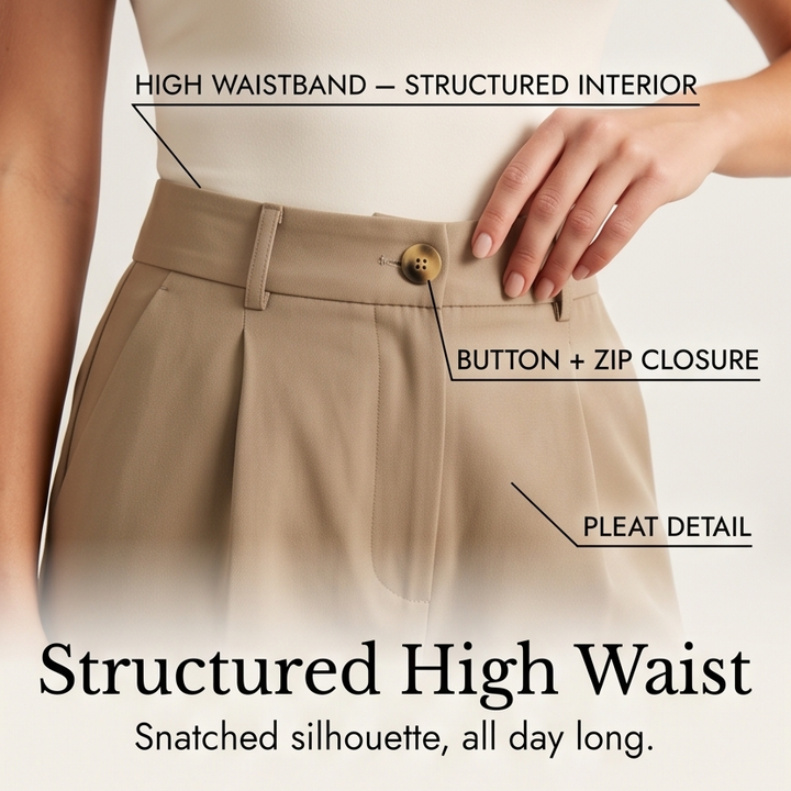 Velora™ — High-Waist Wide-Leg Trousers for Effortless Polish