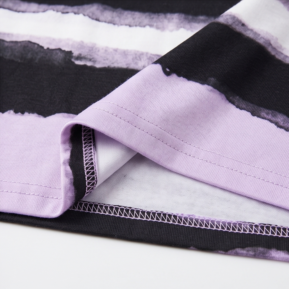 Vesper™ — Flowy Watercolor Henley for Easy Summer Style