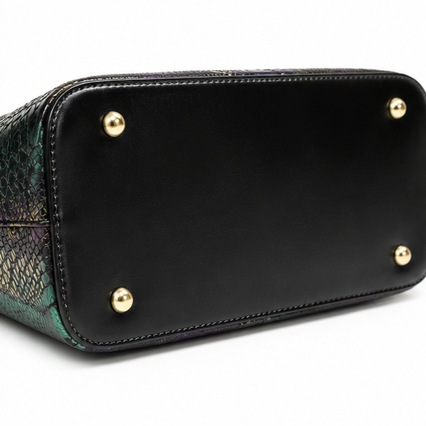 Vestralia – Iridescent Snakeskin Tote Bag